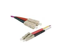 GENERIQUE GENERIQUE Jarretière optique duplex multimode 2mm OM4 SC-UPC/LC-UPC (1 mètre)