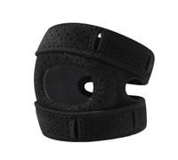 Générique Genouillère Rotulienne, Genouillères Pour Femmes Et Hommes, Sangle De Maintien Du Tendon Rotulien, Coussinet De Protection, Avec Stabilisateurs Latéraux, Genouillere Arthrose Genou, Noir