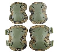 Générique Genouillères et coudières, compatibles avec Universal | Ensemble de protection tactique camouflage for les activités sportives de plein air for adultes