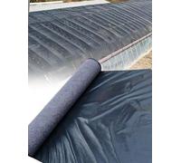 Générique Géotextile Imperméable avec Membrane PE et Feutre Non Tissé | Isolation Thermique pour Serre, Toiture, Talus, Chaussée et Travaux de Construction(400g 9.8x95.7ft)