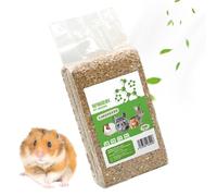 Générique Gerbil Litter Base, Organic Gerbil Litter, Scent Neutralizing Fluff, Enclosure Floor Ground, Poultry Small Pet Pad and Exotic Animal House Cleanliness Lining Accessory