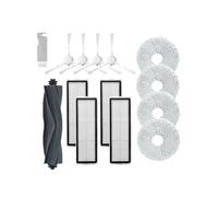 Générique GeRnie for aspirateur côté/Rouleau Brosse Couvercle Filtre vadrouille Tissu Chiffons Accessoire de Remplacement(Set-10)