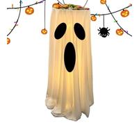 Générique Ghost Candy Bowl Stand | Light-Up Floor-Standing Large-Capacity