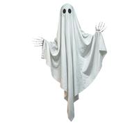 Générique Ghost Decor | 110cm Glowing Hangable Spooky Outdoor Decoration | Halloween Ghost Decor | for Outdoor Indoor Front Door Porch Garden Yard Lawn Fireplace Mantel Home Party Haunted Houses