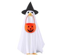 Générique Ghost Halloween Outfit - Holiday Ghost Clothes | Easy-On Polyester Design, For Lawn Statue, Fall Season Homeowners, Halloween Yard Festive Entrance Courtyard, Photo Backdrop