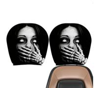 Générique Ghost Headrest Covers, Car Horror Accessories, Spooky Decor
