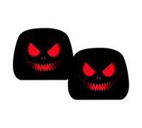 Générique Ghost Headrest Covers for Cars - Two Piece Horror Seat Cover Set