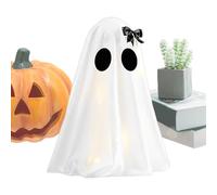Générique Ghost Night Light, Light-Up Ghost Decoration, Battery Operated LED Spooky Lamp, Soft Glow Halloween Accent, Compact and Portable Design, Ideal for Tabletop, Mantel, Party, Holiday