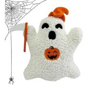 Générique Ghost Plush Pillow | Stuffed Toy Pillow | Cute Shaped Decorative Pillows for Bed Sofa | Holiday | Ghosts Cushion Throw for Sofaa Bed Couch Home Decors, Nice Boo Pillowss for Living Room