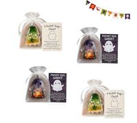 Générique Ghost Pocket Cards, Pocket Comfort Ghosts, Pockets Hug Ghost with Encouragement Card, Thoughtful Gifts for Friends, Compact Design, Small Decorative Keepsake (#6)