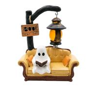 Générique Ghost Reading Lamp - Resin LED Nightlight | Cute Desk Decor