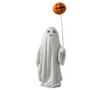 Générique Ghost Statue - Ghost Figurine Home Decor | Ghostt Tabletop Decor, Resin Ghostt Sculpture Statue, Seasonal Resin Spooky Sculpture for Desktop Dining Tables Entryway Cabinets and Bookshelf