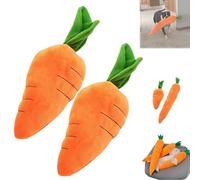Générique Giant Carrot Dog Toy, Calming Carrot Dogs Toy,29.5in Plush Carrot Interactive Calming Dogs Toys, Dog Chew Toys (Samll*2pcs)