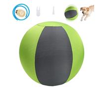 Générique Giant Dog Herding Ball - Inflatable Training Toy for Active Play and Exercise | Sturdy Outdoor with Outdoor Play, Puppy Exercise Ball for Backyard Lawn Farm Park and Water Friendly Pet Fun