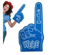 Générique Giant Foam Finger - Lightweight Polyurethane 45cm, Number 1 Hand | Cheerleading Spirit Stick, Sports Fan Prop | for Football Game Basketball Championship and Birthday Parties