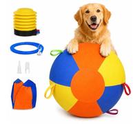 Générique Giant Herding Ball for Dogs, Interactive Herding Ball for Dogs and Pets, 2026 New Durable Inflatable Giant Dog Balls for Outdoor Exercise (Multicolor, 55 cm/22 in)