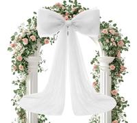 Générique Giant1 Bow Oversized Organza Romantic Reusable Centerpiece1