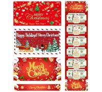 Générique Gift De La Fête De L'enveloppe De Noël-Christmas, Souffle avec 6 Sujets pour De l'argent, Concepts Festifs pour des Cadeaux, des Bons Et Cartes | Parfait pour Noël, Célébrer Et comme