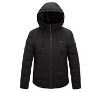 Générique Gilet Chauffant Électrique,Plusieurs Zones Stalles À Température Réglable, Lavable, Gilet Chauffant Pour Homme, Chargement USB, Veste Chauffant Pour Le Camping (Batterie Non Incluse)