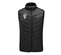 Générique Gilet Chauffant Homme avec Batterie de 10000mAh - Gilet Chauffant avec 9 Zones de Chauffage et 3 Températures Réglables, Veste Chauffant pour Activités en Plein Air Moto Cyclisme