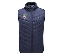 Générique Gilet Chauffant Homme avec Batterie de 10000mAh - Gilet Chauffant avec 9 Zones de Chauffage et 3 Températures Réglables, Veste Chauffant pour Activités en Plein Air Moto Cyclisme