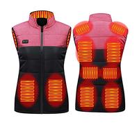 Générique Gilet Chauffant pour Homme Femme, Veste Chauffante sans Manche Électrique, Blouson de Chasse Thermique Électriques Hiver, Veste Vêtements Chauffé pour Ski Moto Chasse Randonnée la pêche