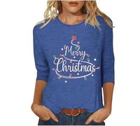 Générique Gilet De Noël Femme Pull Long Grande Taille Rose Prime Lumineux Couple Famille Sweat Halloween Mode Automne 2025 Rouge LED Tee Shirt Manches Longues Col V