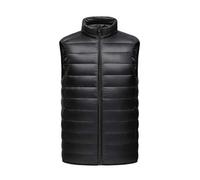 Générique Gilet En Duvet Pour Homme Manteaux Epais Chaude pais chaud Hauts Veste Manteau Parka Rembourré VêTements Chauffant Ski voyage, golf, randonnée
