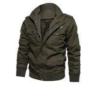 Générique Gilet Homme Tactique Doublure Polaire Épaisse pour Homme Veste sans Manche Militaire Rétro Gilet Motard Chaud Multi-Poches Blouson Travail Style Army Blouson de Sport pour Camionneur