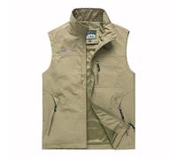 Générique Gilet Multipoches Homme Sans Manches Manche Chasse Veste De Travail Anti Couteau Doudoune Peche Tactique Reporter