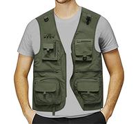 Générique Gilet professionnel pêche homme adapté extérieur doté multiples poches rangement idéal activités terrain confection tissu coupe ergonomique pratique accessoires2026