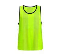 Générique Gilet sans manches pour enfants, haut solide, décontracté, populaire, large fourchette latérale, vêtement de sport, gilet ample (Light Green, 3-9 Years)