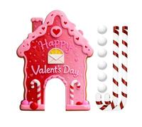 Générique Gingerbread Golf Game, Funny Portable Candy, Mini Game Set with Family Theme, Golf Games with Indoor Outdoor Play, Party Games Accessories, Home Room Party for Holiday Gatherings Carnival