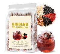 Générique Ginseng Five Treasures Kidney Tea, TeaBags, Ingredients Formula(1 Pack/25 Bags)
