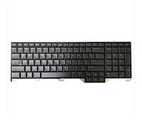 Générique Gintai Clavier Italien Italiano Langue Italienne pour Dell 17 R5, Area 51M R1 0WYFCV WYFCV PK132F11A01 NSK-EYBBC Touche RGB rétroéclairé Keyboard Backlit Laptop (Noir)