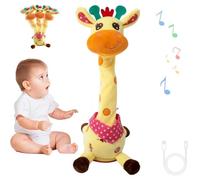 Générique Girafe Musicale - Chante, Danse Et RéPèTe Tes Paroles. Peluche Girafe Dansante. Girafes Musicales Lumineuses avec 10 Chansons pour Enfants pour Les Tout-Petits De 1 à 3 Ans.
