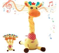Générique Girafe Musicale, Girafe Chantante Et Dansante, Jouet Interactif Chantant, Contrôle du Volume, Enregistrement Et Répétition De Ce Que Vous Dites, Jouets Éducatifs