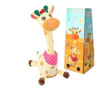 Générique Giraffe Stuffed Animal, Dancing Talking Giraffe Toy, Stuffed Animal Baby Toy Repeating What You Say,Light Up Musical Interactive Toddler Birthday Gifts