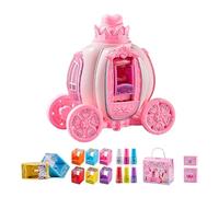 Générique Girls Nail Kit - Educational Cosmetics Toy for Creative Learning | Pretend Play Set with Colorful & Safe Accessories for Birthday Fun, Holiday, Playroom Activities, Travel Entertainment,