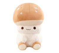 Générique Girls Stuffed Doll - 13.7 inches Plush Pillow | Cute Mushroom Toy - Soft Cuddly Throw Pillow for Bedroom Living Room Sofa Home Office Christmas Birthday Gift Kids Dorm Car