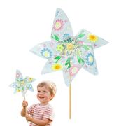 Générique Girouettes pour - Girouettes Artisanales pour Jardin - Kit de Montage Créatif avec Couleurs, Activité Manuelle, Décoration pour Jardin et Plage