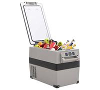 Générique Glacière avec poignée et Adaptateur Noir et Gris 55 L PP et PE,Glacières,16.41KG-3154643