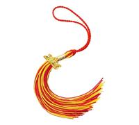 Générique Glands de chapeau de de diplôme 2025 pour les célébrations académiques, décorations pratiques de fête de de diplôme en Polyester pour étudiants, accessoire pratique