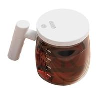Générique Glass Cup - Portable Clear Coffee Mug for Beverage, Latte, Tea, Cold, Reusable Design with Insulated Lid, Drink Container for Cappuccino, Water, Juice, Camping, 3.94 X 2.95 X 3.94 Inches