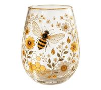 Générique Glass Tea Cup | Floral Pattern Coffee Mug | Tea Glasses Mug
