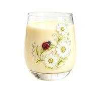 Générique Glasses Cups 320ml Reusable Mug with Animal Floral Design