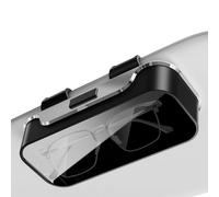 Générique Glasses Holder for Car - Enclosed Protective Box | Auto Eyeglasses Organizer with Secure Clip, Compact Storage Case for Road Trip Long Distance Driving Interior Setup