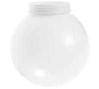 Générique Globe Abat- De Remplacement Boule Acrylique Blanc Laiteux Globe Abat-Jour Suspendu En Forme De Globe Pour Patio Applique Murale Couverture