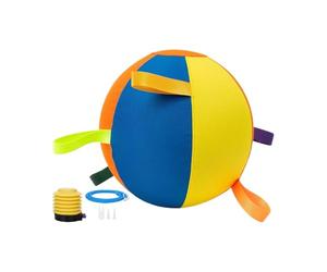 Générique Globe de Troupeau pour Chiens, Jeu Gonflable Polyvalent, 25 cm, Balle géante apaisante pour Chien, Grande Balle Gonflable, Conception de Jouet interactif pour Chiot, pour Jardin, pelouse