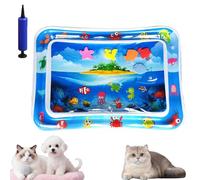 Générique Glowpad for Cats, Ocean Breeze Splashland for Cats, Pet Water Bed for Dogs, Cooling Mat for Dogs, Thickened Leakproof Anti-Scratch, for Indoor & Outdoor Summer Fun for Cats (M)